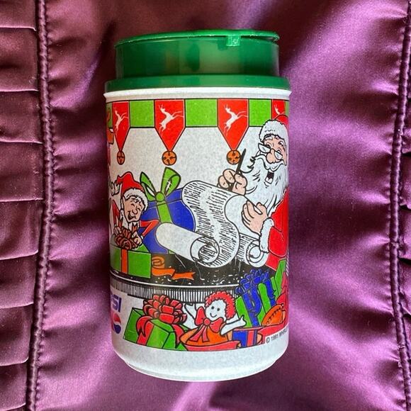 Vintage Whirley Thermos Pepsi Santa Claus Christmas Nostalgia Hot Cold Collector - Picture 5 of 14